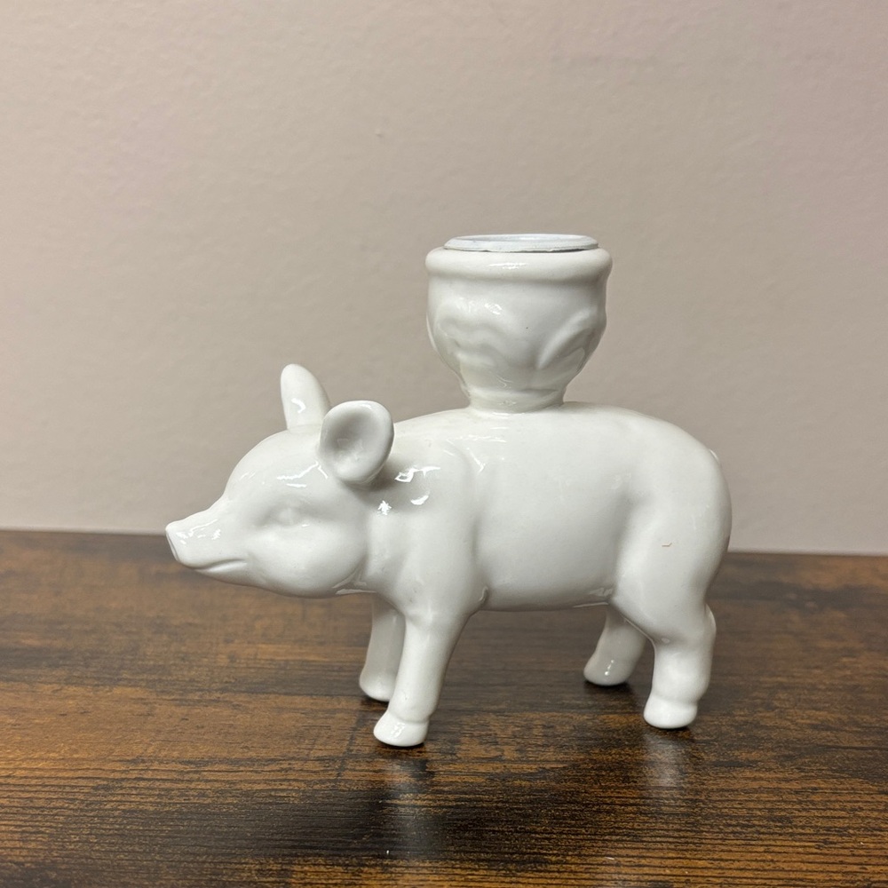 Pig Candle Holder